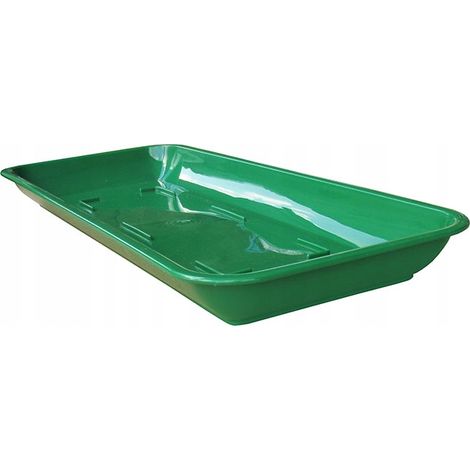 jardinera de balcón 50cm verde