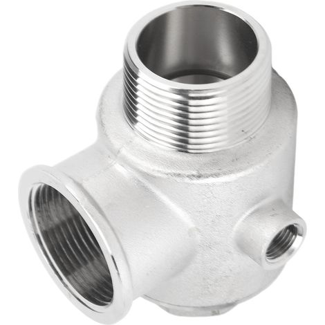 Clapet anti-retour 5 voies DN32 en alliage d'aluminium, anti-refoulement à ressort, filetage femelle/mâle (1/5)