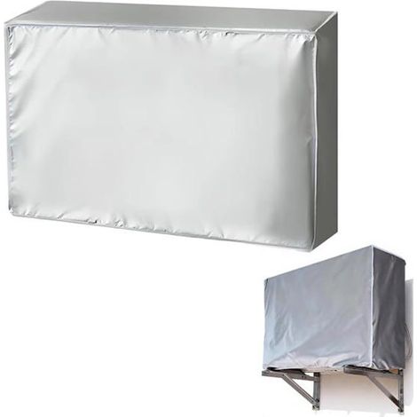 Housse extérieure pour climatiseur 85x35x60cm, protection hivernale étanche pour pompes à chaleur (Aucune) (1/5)
