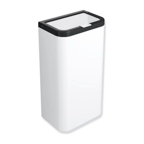 HEWI 477.05.20298 90 Poubelle à papiers 25 l Avec couvercle (1/3)