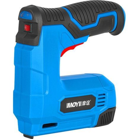 Cordless stapler kit, efficient battery-powered stapler with viewing window for carpenters and woodworkers (1/3)