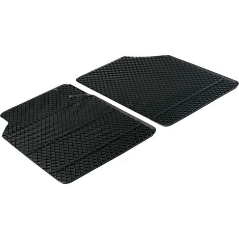 Tapis en caoutchouc Tapis avant robuste noir