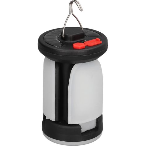Lampe de secours solaire à 3 panneaux avec sortie USB (batterie intégrée incluse) (Acheter le modèle ZP01304 : lampe de secours solaire à 3 panneaux avec sortie USB) (1/5)