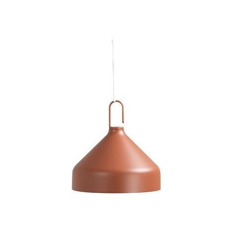 Zafferano AMELIE Lampe à suspension LED Terre cuite rechargeable et dimmable