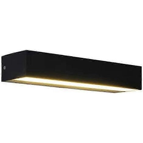 Applique murale extérieure étanche IP65, 12 W, LED, style moderne, aluminium, 220 V W H B Y V (1/4)