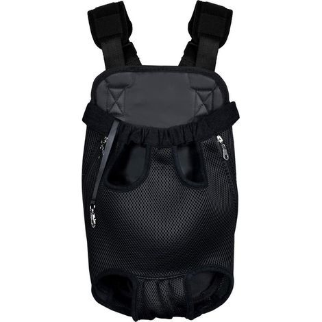 Sac de Transport pour Animaux, Sac à Dos pour Chien, Sac ajustable Pet Front Cat Dog Carrier Backpack, Transport sac à dos pour animaux de compagnie pour Voyager / Randonnée / Camping - Noir-S-Fei Yu (1/3)