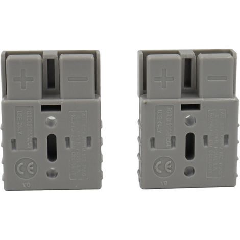 Connecteur pour Charger et alimenter Paire Mâle et Femelle AMH 50A 600V (1/4)