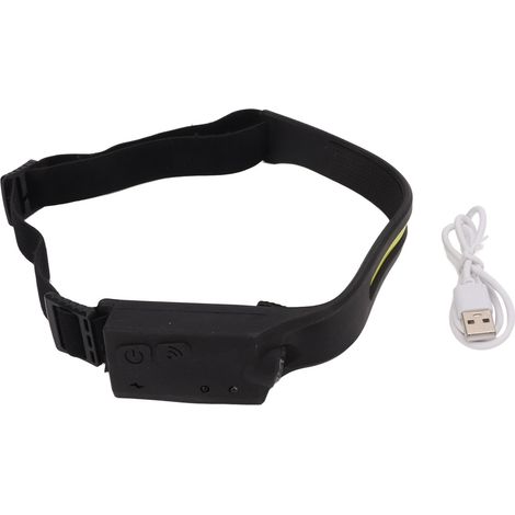 10W 270° USB-wiederaufladbare LED-Stirnlampe für Nachtläufe, Angeln, tragbare Stirnlampe mit Bewegungssensor