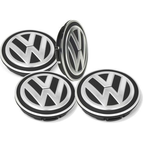 Enjoliveur De Roue - Aluminium Et Abs - Diamètre 56 Mm - Pour Véhicule - Lot De 4 (1/5)