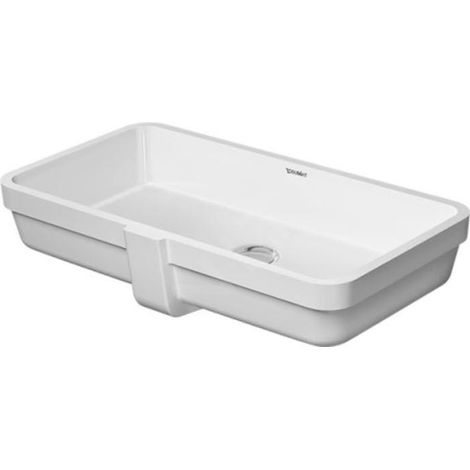 Duravit Vero Air lavabo encastré 60x31cm, avec trop-plein, sans (1/2)