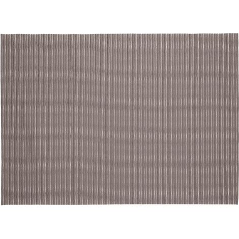 Tapis de salle de bain en mousse - 65 x 90 cm - PVC - Taupe - Livraison gratuite (1/4)