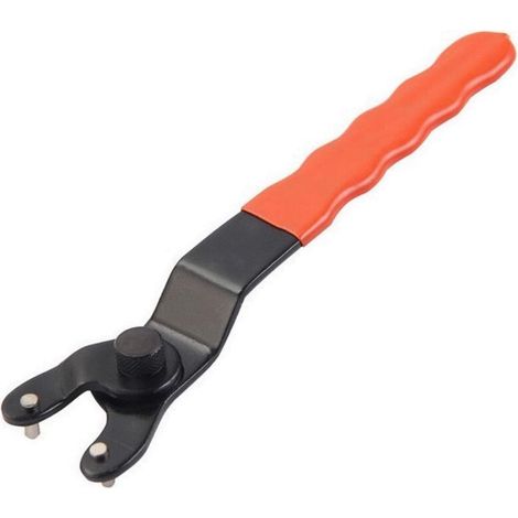 Llave universal para amoladora angular de 10-46 mm con mango de plástico antideslizante. (1/4)