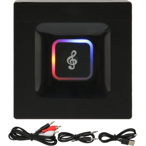Adaptateur Audio Bluetooth Réducteur de Bruit, Émetteur-Récepteur sans Fil 3.5mm RCA pour Enceintes PC, Qualité Stéréo (1/5)