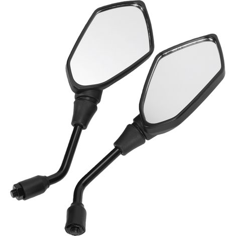 Rétroviseurs moto angle réglable, vis 10 mm, vue arrière universelle pour guidon 22 mm, ATV, Dirt Bike (1/5)