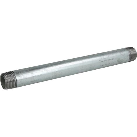 Nipple double galvanisé 1/2'' x 200 mm