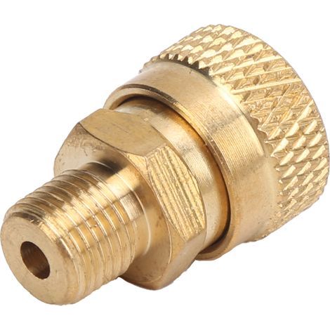 Raccord femelle cuivre 8mm à connexion rapide, haute pression 40MPa, durable pour pompe et accessoires hydrauliques (1/5)