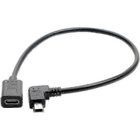 Adaptateur USB-C vers Mini USB 2.0, 27 cm, transfert de 480 Mbps, compatible avec Hero, etc. (1/3)