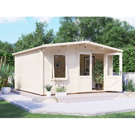 Dunster House Log Cabin, W4m x D4m / W13' x D13', Severn (1/5)