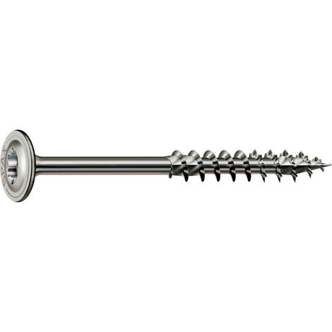 Spax Tellerkopfschrauben 8.0 x 160 mm TX 40 - 16 Stück Edelstahl Tellerkopfschrauben