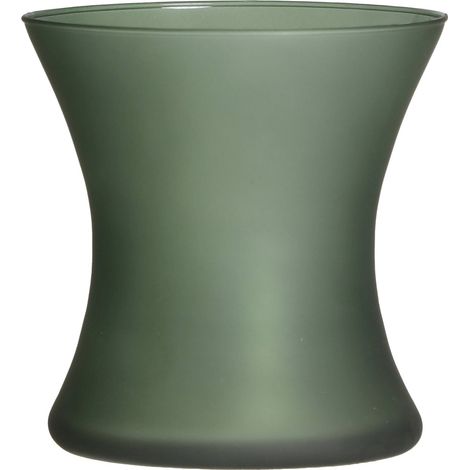 Vase Elisea shabby chic vert en verre - Vert d'eau tendance shabby chic (1/4)