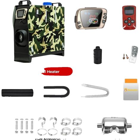 Riscaldatore ad aria diesel, potenza 8 kW, telecomando, 8 kW 12 V (1/2)