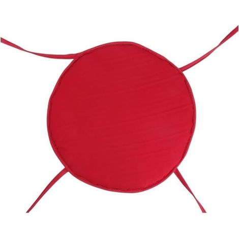 Coussin Rond Épais en Éponge pour Chaise, Housse Lavable, Confort Optimal Coussin d'Assise Rond Épais en Mousse 38cm, Housse Lavable pour Chaises de Bureau et Salle à Manger, Confort Ergonomique (1/5)