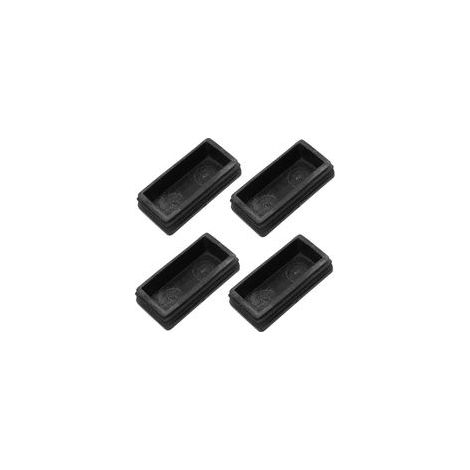 Couvre-Pieds D'Échelle 4 Pièces Protecteurs De Jambe D'Échelle Pliants pour Chaises Protecteurs De Pied De Table Capuchons De Jambe D'Échelle Tapis en Caoutchouc pour Chaise De (1/5)