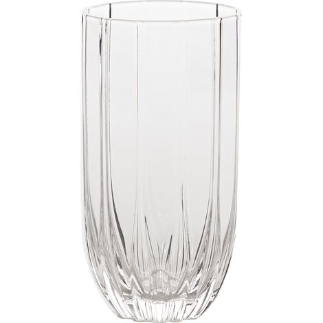 Set di 4 Bicchieri Margherita Highball in Vetro Soffiato a Mano Trasparente, Capacità 40 cl, Design Elegante per Cocktail e Bevande Raffinate