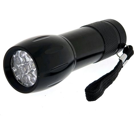 Linterna 9LEDS (Pilas no incluidas)