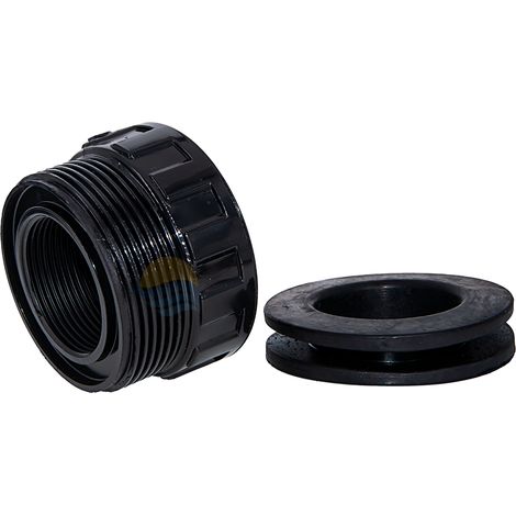 Anschlussstück 1½" + konkave Dichtung für AstralPool-Filter (1/2)
