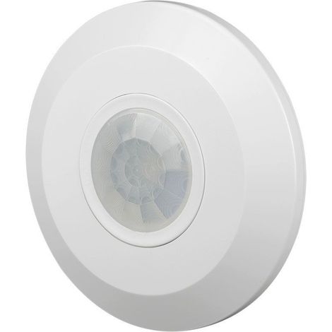 Sensor infrarrojo PIR V-TAC de 800 W con detección de 360° y montaje en techo, color blanco
