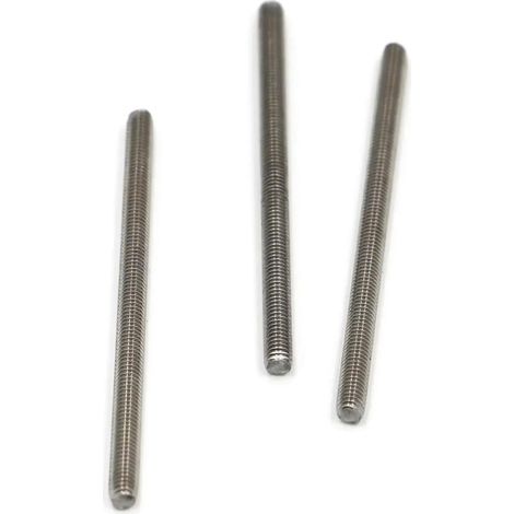Tiges filetées en acier inoxydable DIN975 M3 M4 M5 16-100 mm (16 5 (1/5)