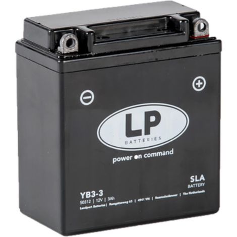 Batterie AGM SLA 12V 3Ah für Motorrad Startbatterie MS LB3-3