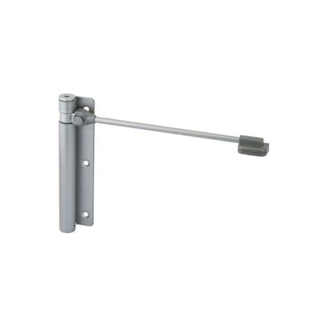 CHIUDIPORTA ERCOLE ACCIAIO CROMO SATINATO- - mm.170x39x225 - montaggo lato sinistro - 2 pezzi ALDEGHI