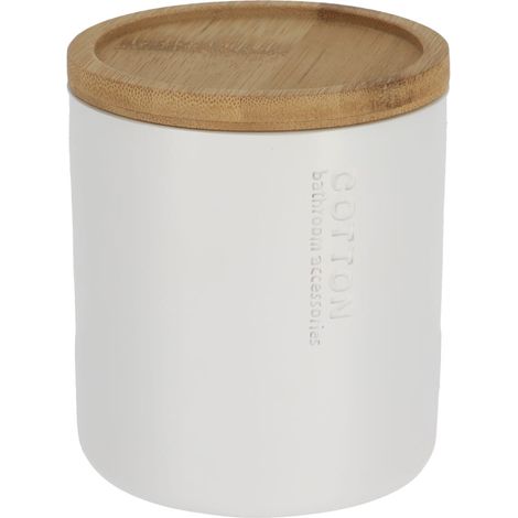 Contenitore da bagno Loudis bianco (1/5)