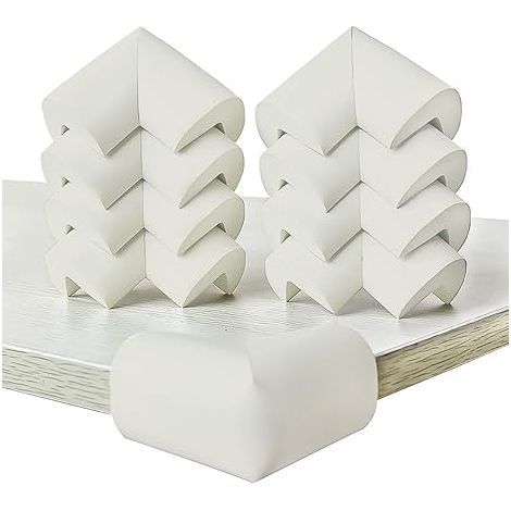 Protège-coins de table en mousse souple pour bébé, protections d'angle antidérapantes, sécurité enfants (1/5)