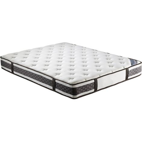 Matelas 180 x 200 cm avec ressorts ensachés - DOUX RÊVES (1/5)