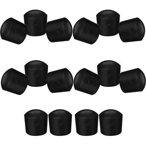 16 embouts de tiges de baby-foot, protections de tiges en plastique de 16 mm, pièces de rechange (1/5)