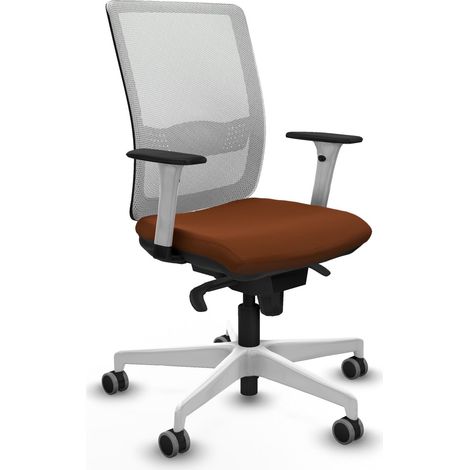 Chaise piqueras y crespo Haches blanc faux cuir confortable (1/2)