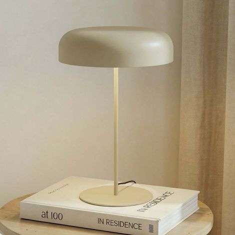 [GEBRAUCHT] B-Ware Lindby Tischleuchte Edion beige Metall 45 cm E14 2x10W nicht enthalten (1/2)