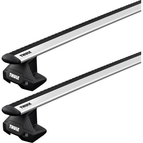 Barres de toit Toyota Corolla Verso Type R1 (06/04-04/09) Thule WingBar Alu