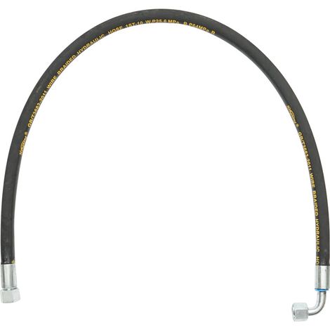 Tubo flessibile di pressione DN10 crimpato con raccordi 1000mm M20x1,5 90 gradi, M20x1,5 Breckner Germany