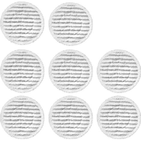 (8 pièces) Compatible avec les balais vapeur Shark séries S7000, S7001, S7000AMZ, S7001TGT, S7201, S7001C et U6002 : pièces détachées, lingettes et accessoires de nettoyage. (1/4)