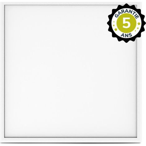 Dalle LED Blanc Backlit 595 x 595 mm 25W 3000K - Garantie 5 ans Miidex Lighting® (1/4)