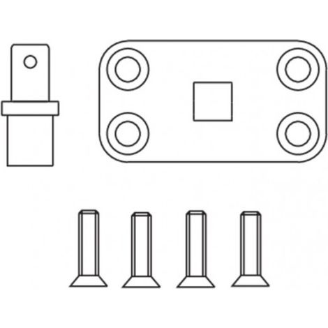 Insert sécurité Q10 MOM 5 CAME YM0106