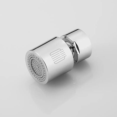 Aérateur de robinet, robinet filtre aérateur pivotant à 360° avec 2 modes de pulvérisation (1/5)