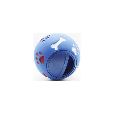 Palla di attività in plastica per cani, diametro 14 cm - Crezuo