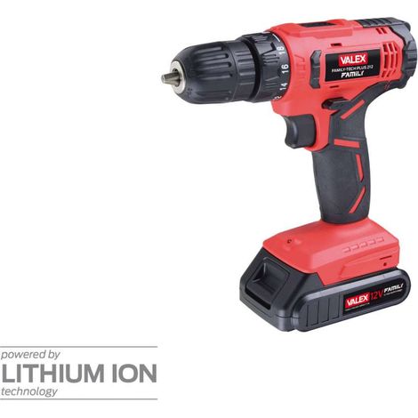 Valex Trapano Avvitatore a Batteria - 12V - 1.3 Ah (1/4)
