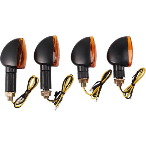 Clignotant universel 12V pour moto, avant et arrière, à halogène. (1/5)