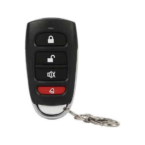 Private Label-Clé de télécommande de porte de garage 433MHz XiaoLajiao bouton de véhicule électrique (bord métallique)